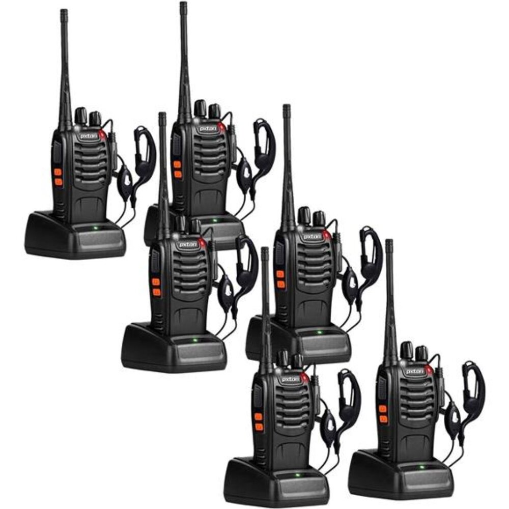 Two Way Radios Long Range Walkie Talkies for Adults with Headphones,16 Channel
